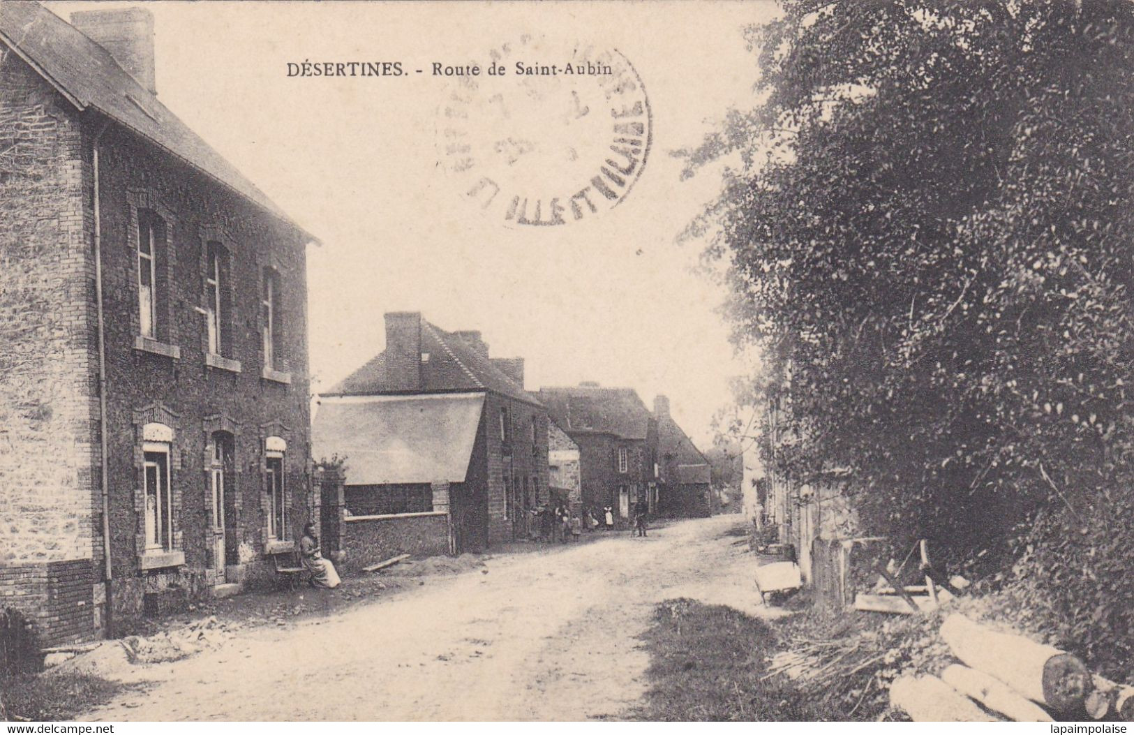 [53] Mayenne Désertines Route De Saint Aubin - Andere & Zonder Classificatie