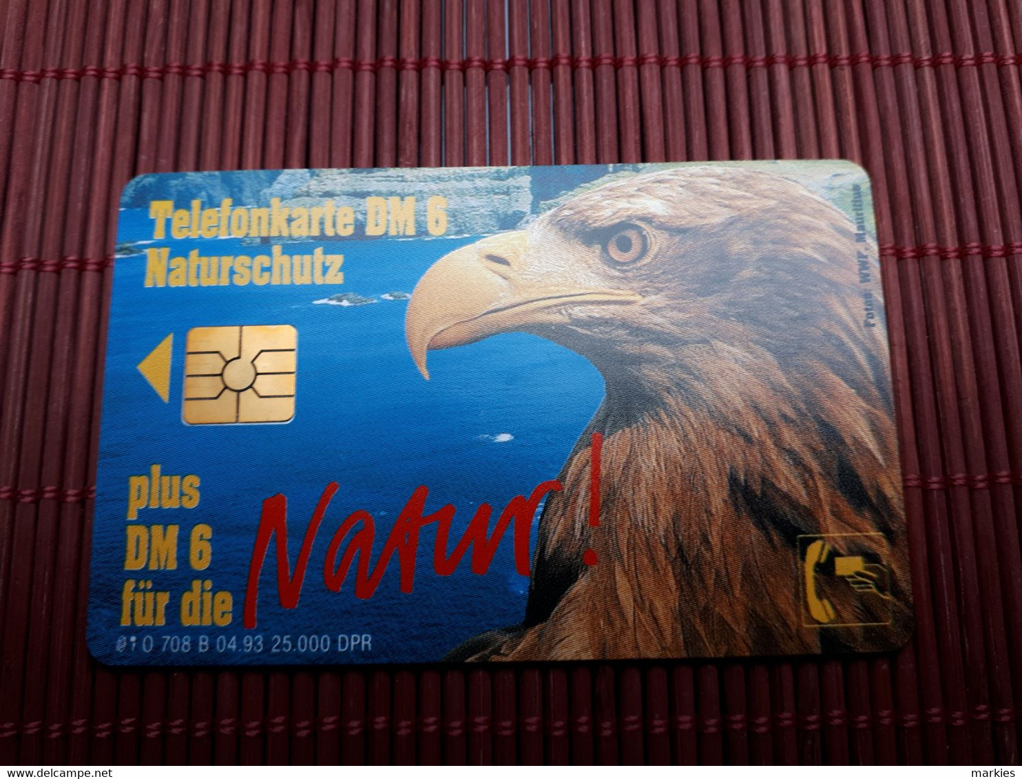 Phonecard Bird (Mint,New) Only 25.000 EX Made Rare - Águilas & Aves De Presa