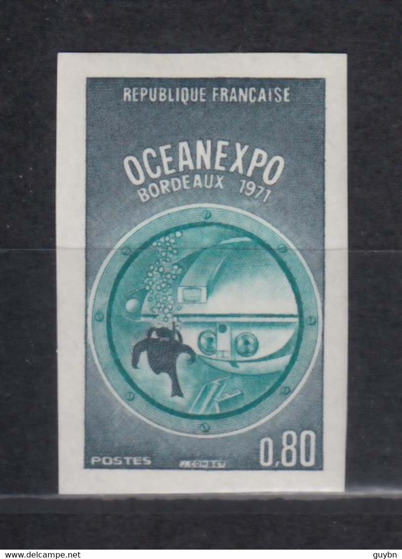 < France Non Dentelé N° YT 1666 ** .. Océan Expo Bordeaux .. Super .. Cote 23 € - 1971-1980