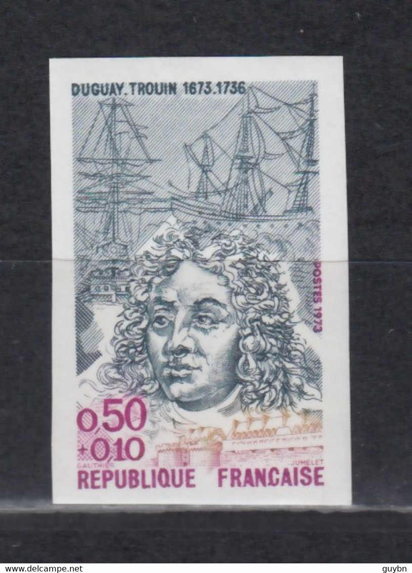 < France Non Dentelé N°  YT 1748 ** .. Duguay-Trouin Navigateur .. Super ..MNH - 1971-1980