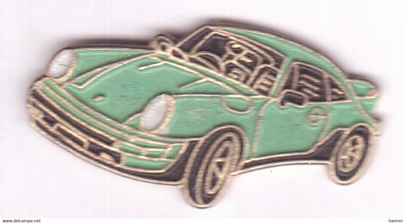 V175 Pin's PORSCHE Verte Finition EAF  Achat Immédiat - Porsche