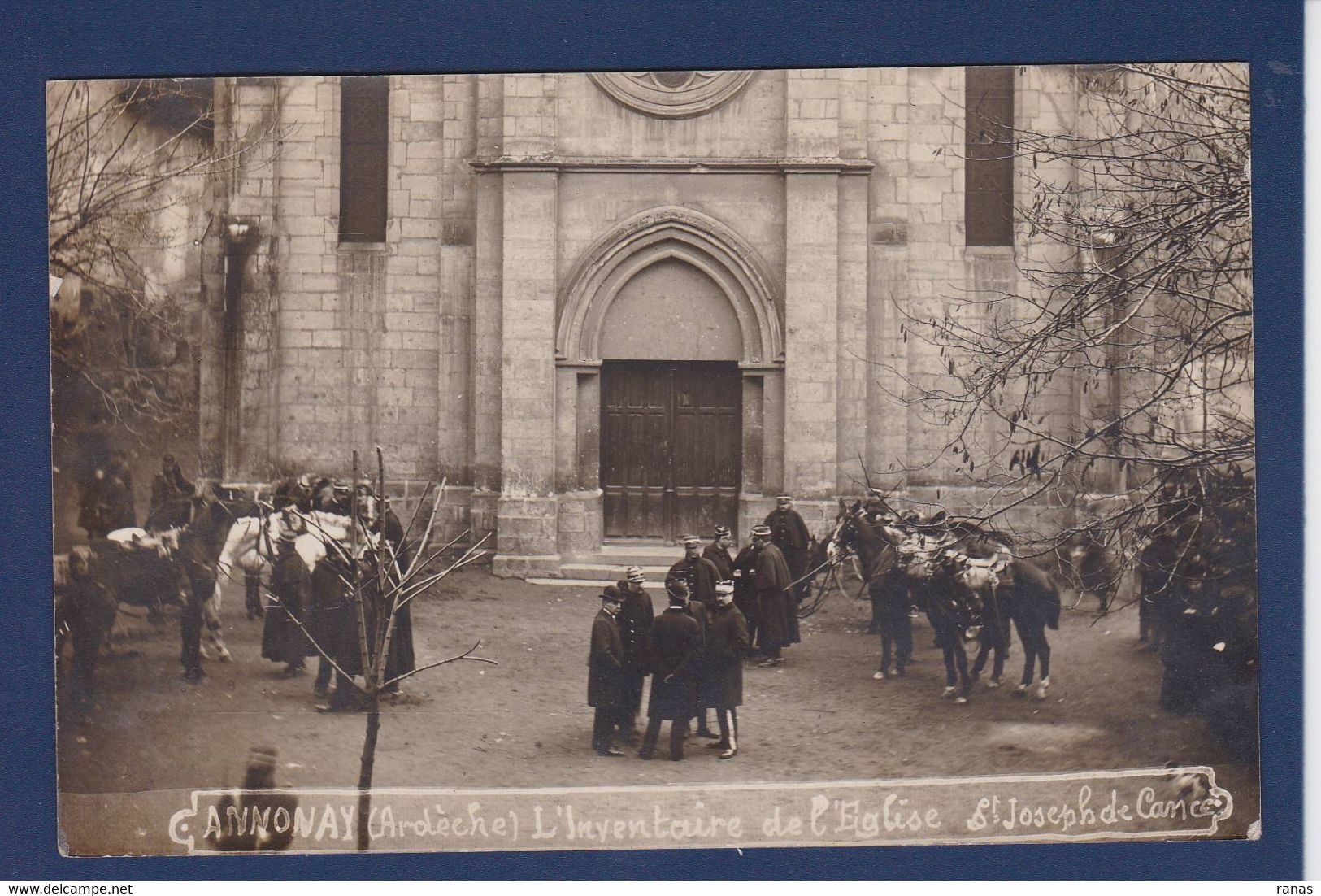 CPA [07] Ardèche > Annonay Inventaire Carte Photo Non Circulé - Annonay