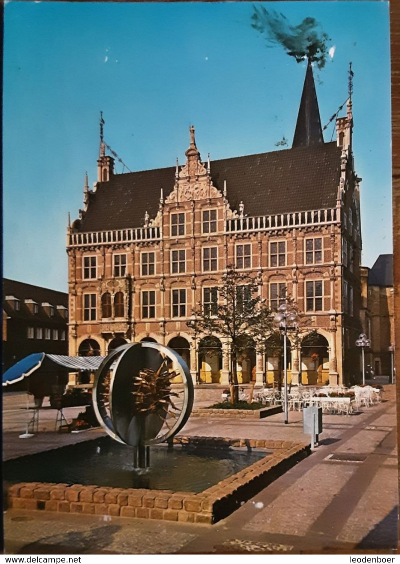 Duitsland - Bocholt - Rathaus Mit Europabrunnen - 429 - Bocholt