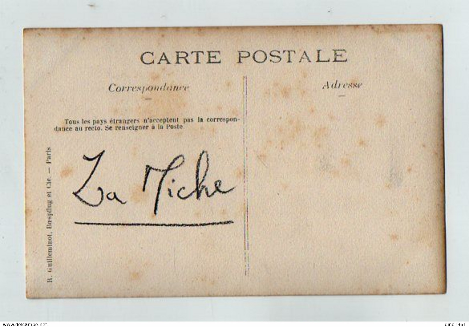 CPA 3074 - Carte Photo - La Miche  - Carte Photo Non Située - Photographs