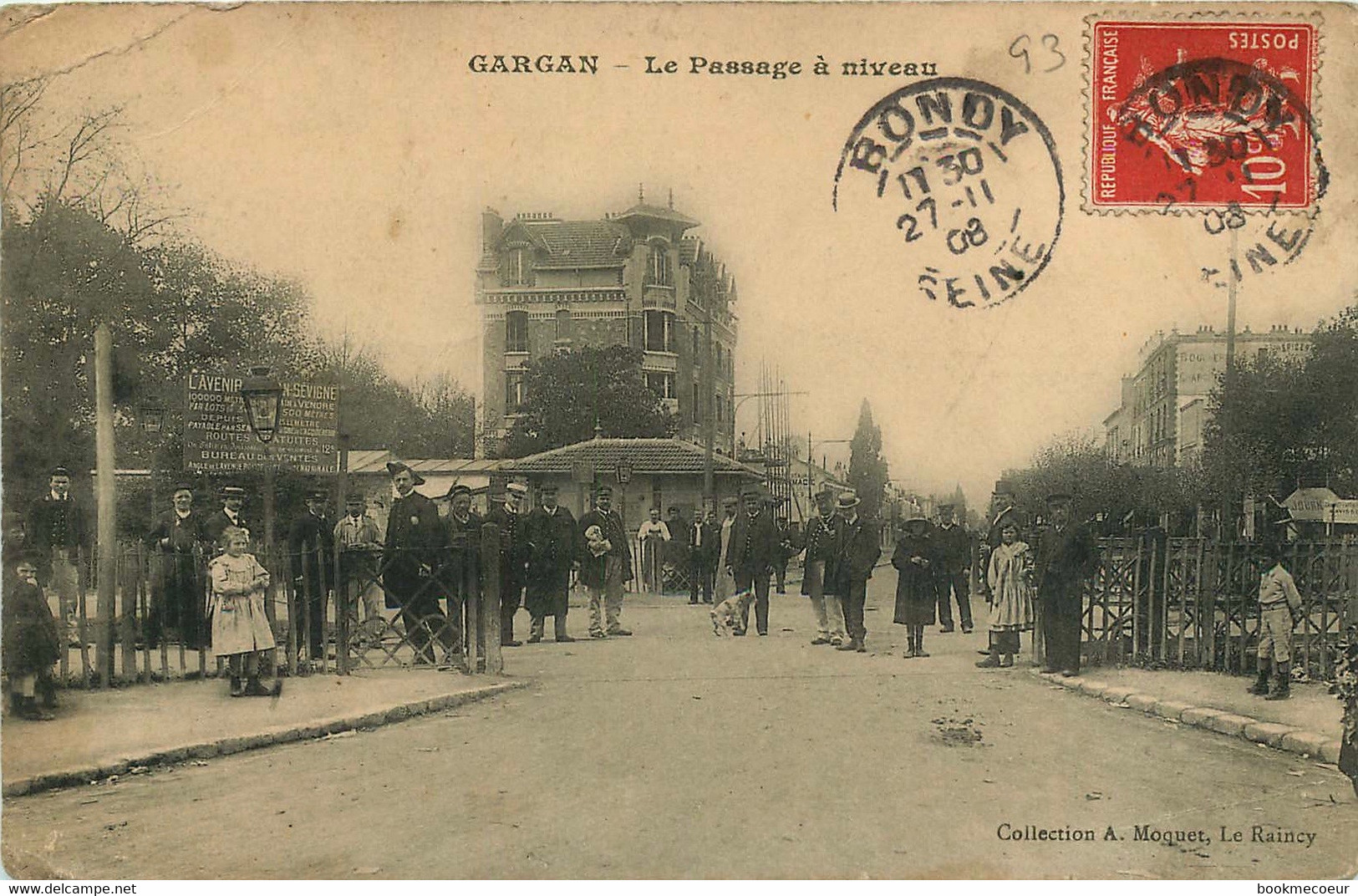 GARGAN  LE PASSAGE A NIVEAU - Livry Gargan