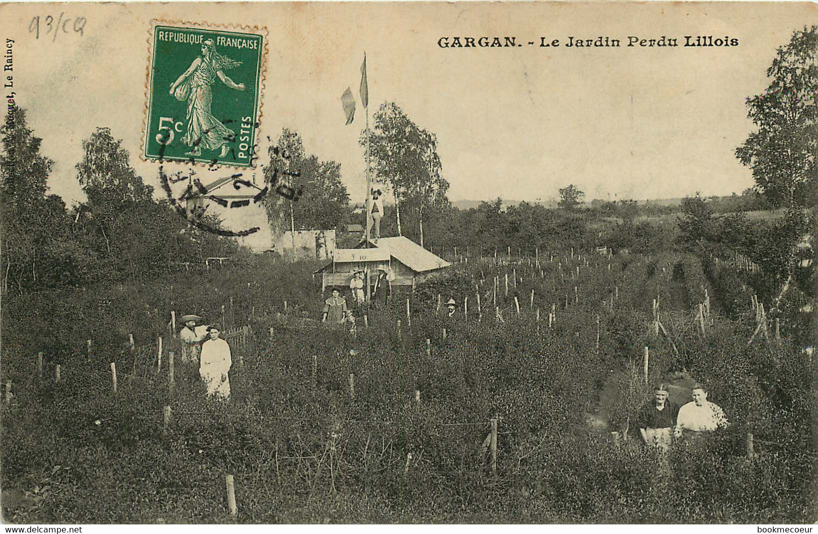 GARGAN  LEJARDIN PERDU LILLOIS - Livry Gargan