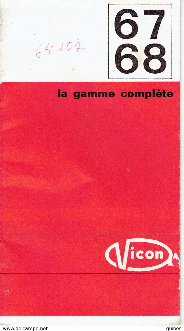Publicités De La Gamme Complete Vicon Distributeur D'engrais - Advertising