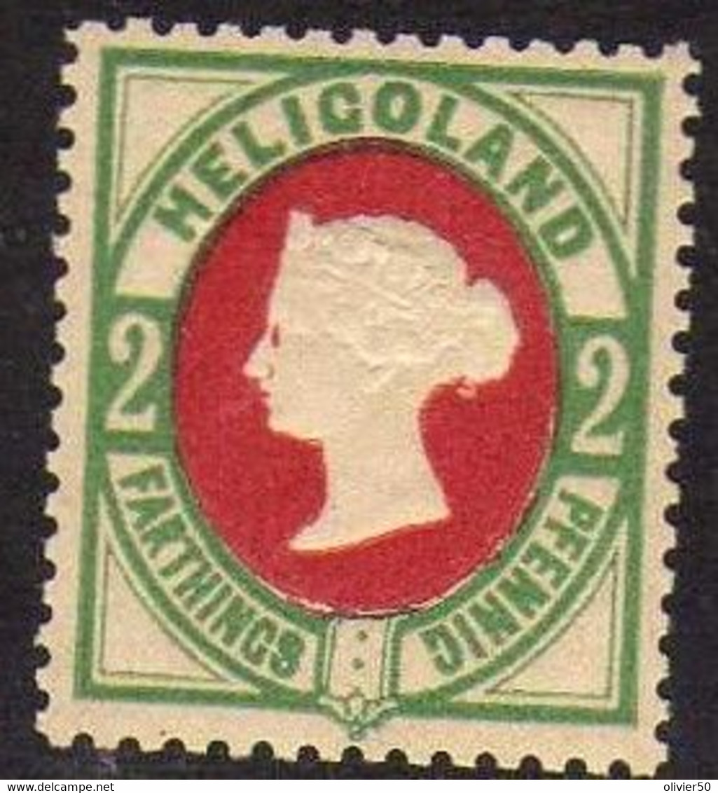 Heligoland (1875) - 2 P. Victoria - Neuf** - MNH - Heligoland (1867-1890)