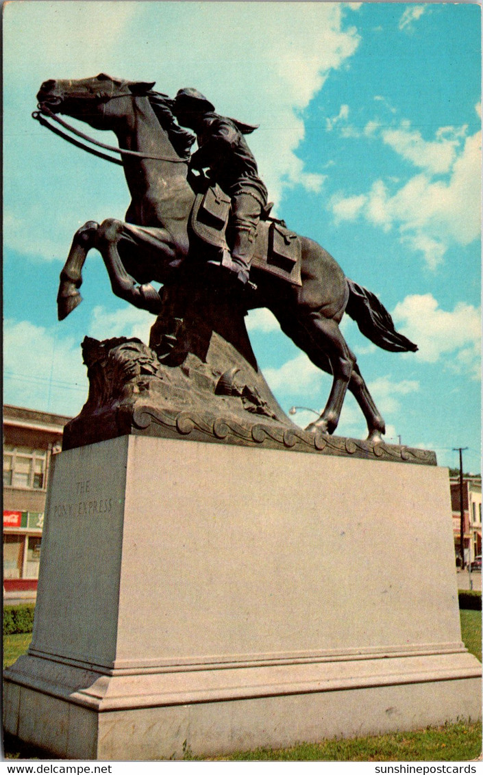 Missouri St Joseph Pony Express Memorial - St Joseph