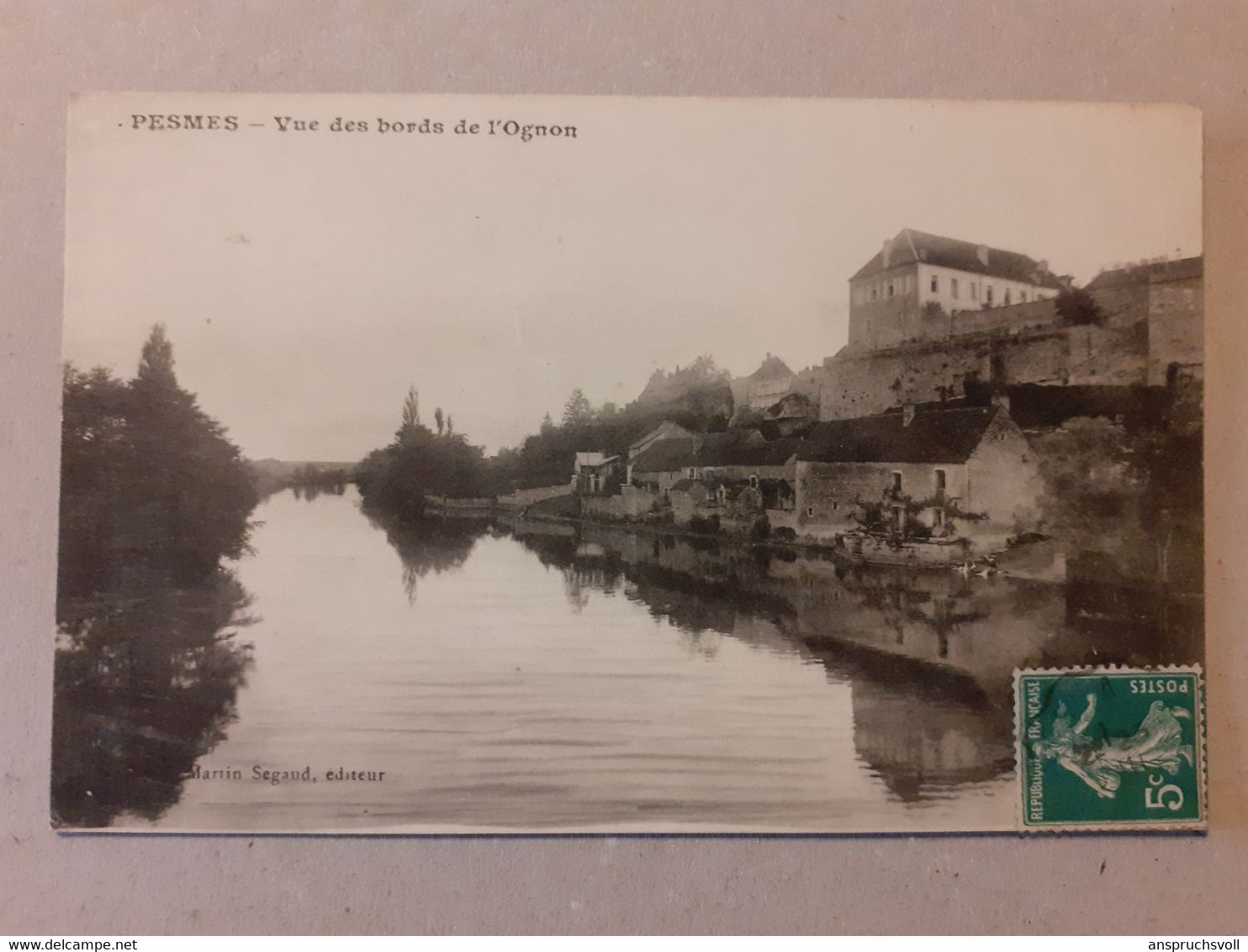 CPA - 70 - PESMES - Vue Des Bords De L'Ognon - Pesmes