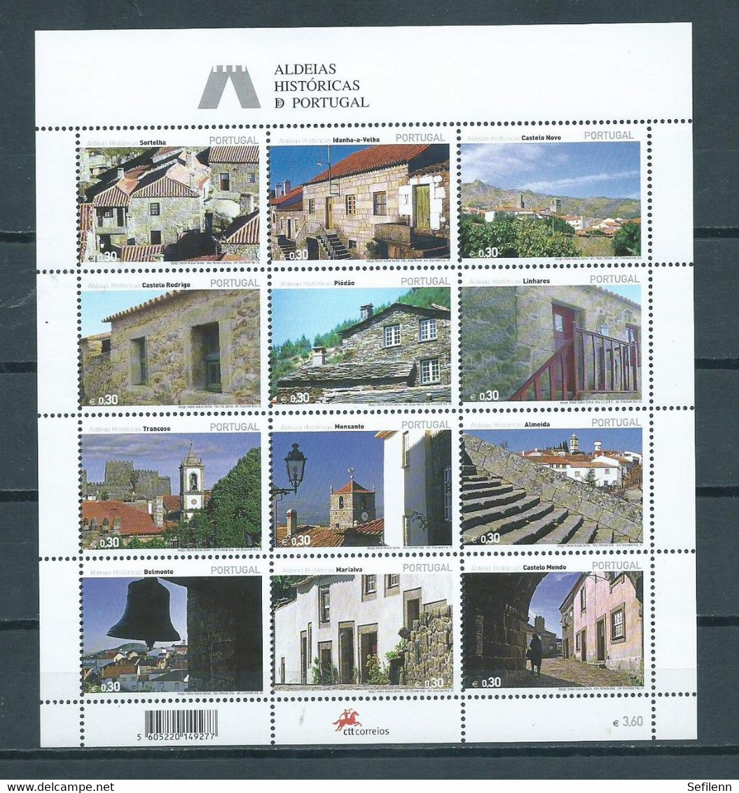 Portugal Selection EURO Postage Stamps (2002-2010) MNH/Postfris/Neuf Sans Charniere(D-124) - Verzamelingen
