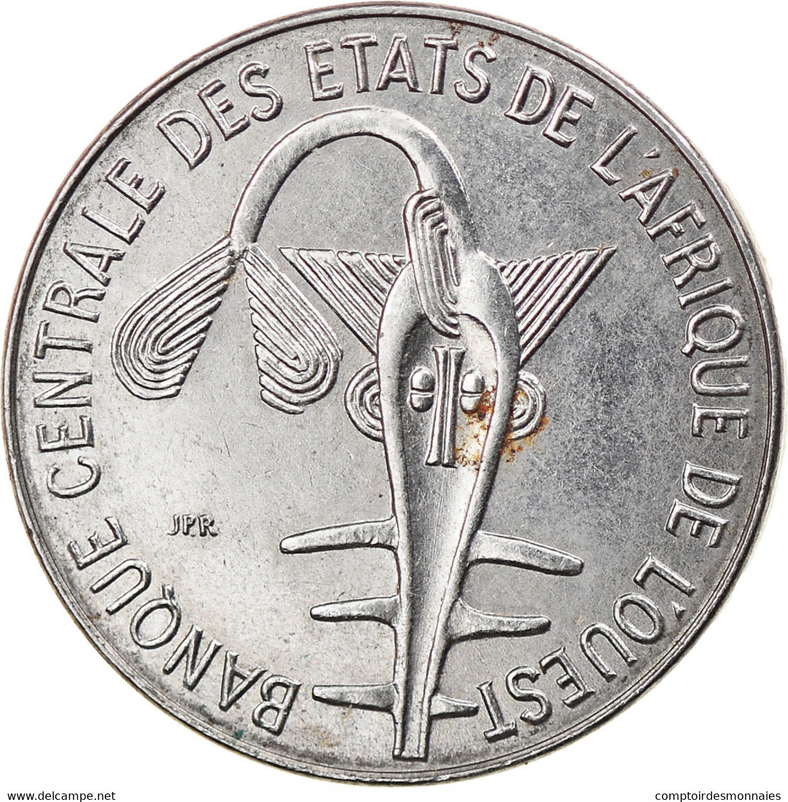Monnaie, West African States, Franc, 1976, TTB, Steel, KM:8 - Côte-d'Ivoire