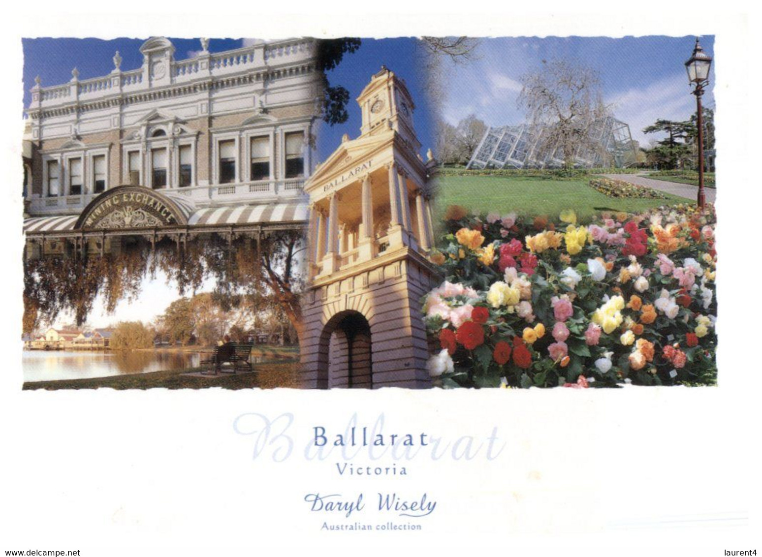 (HH 13) Australia  - VIC - Ballarat (with Stamp) - Ballarat