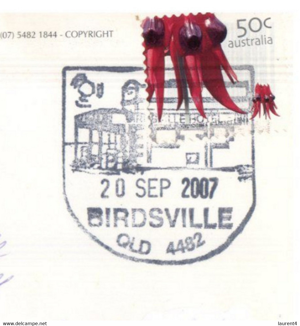 (HH 13) Australia  - SA - Innamincka King's Tree (with Stamp) With QLD Birdsville Postmark - Other & Unclassified