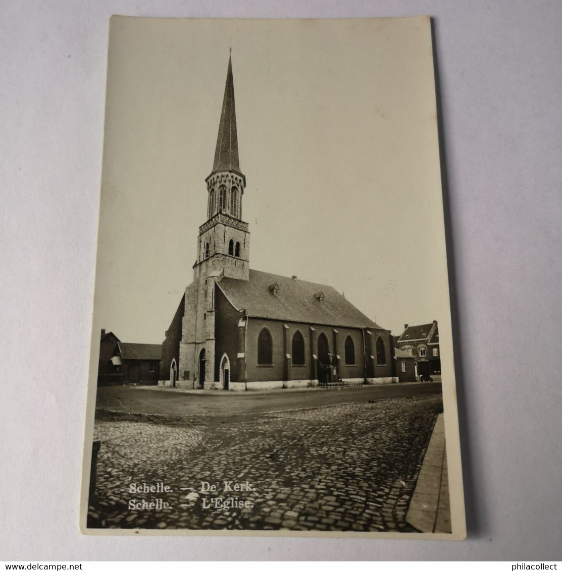 Schelle (Antwerpen) De Kerk (echte Foto) 19?? Ed. Lits - Schelle