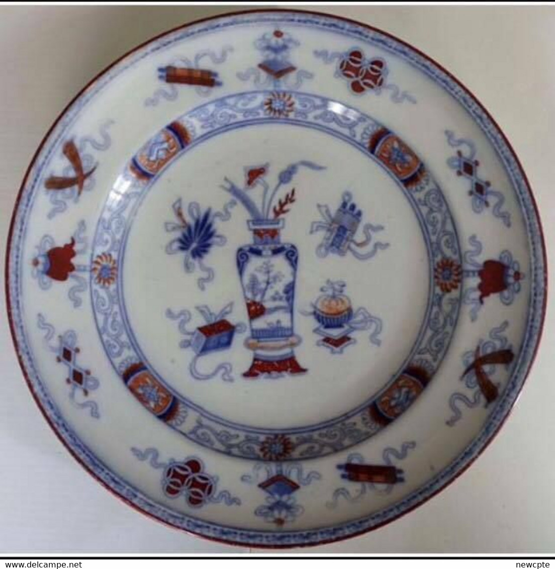 Assiette Ceramique Faience Woodseat XIX Eme Siècle - Sin Clasificación