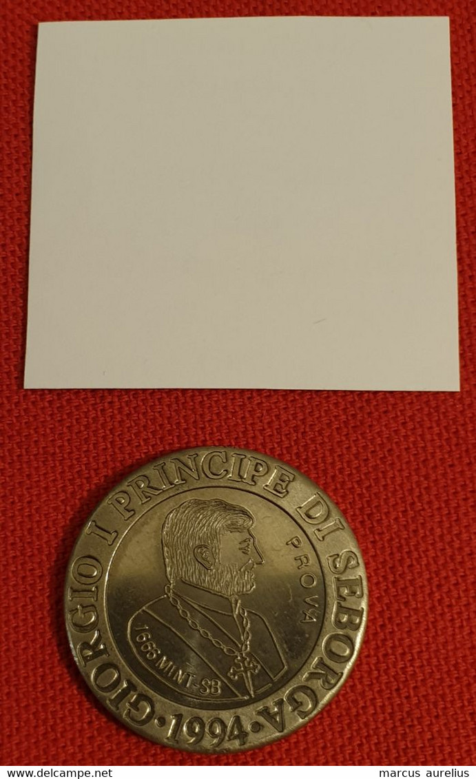 Seborga 1 Luigino 1994 Essai Nickel - Other & Unclassified