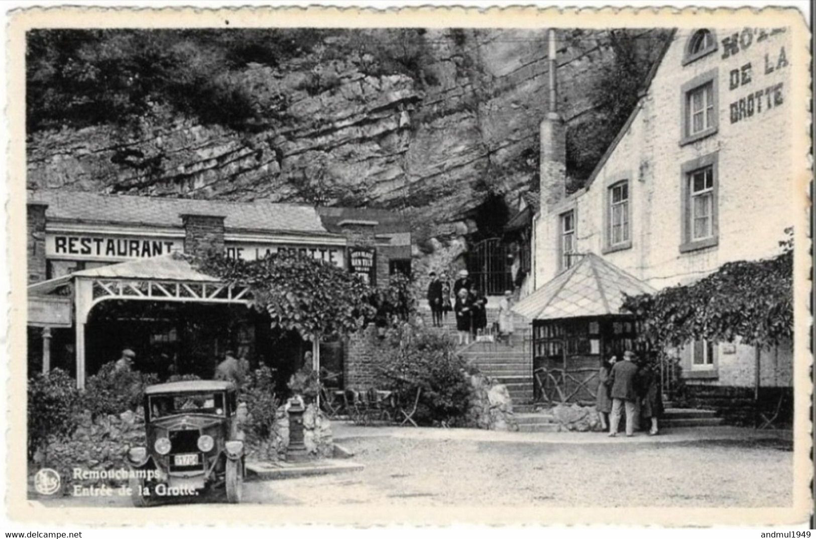 REMOUCHAMPS -Entrée De La Grotte - Hôtel De La Grotte - Baelen