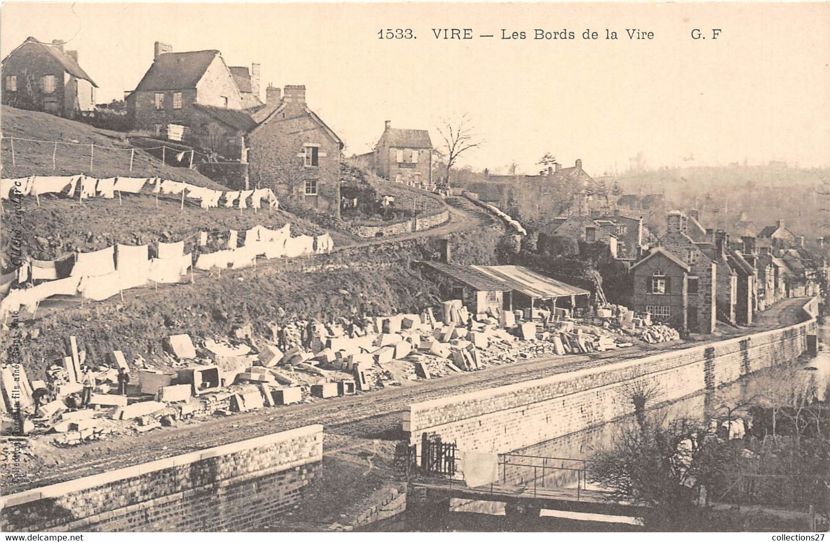 14-VIRE- LES BORDS DE LA VIRE - Vire