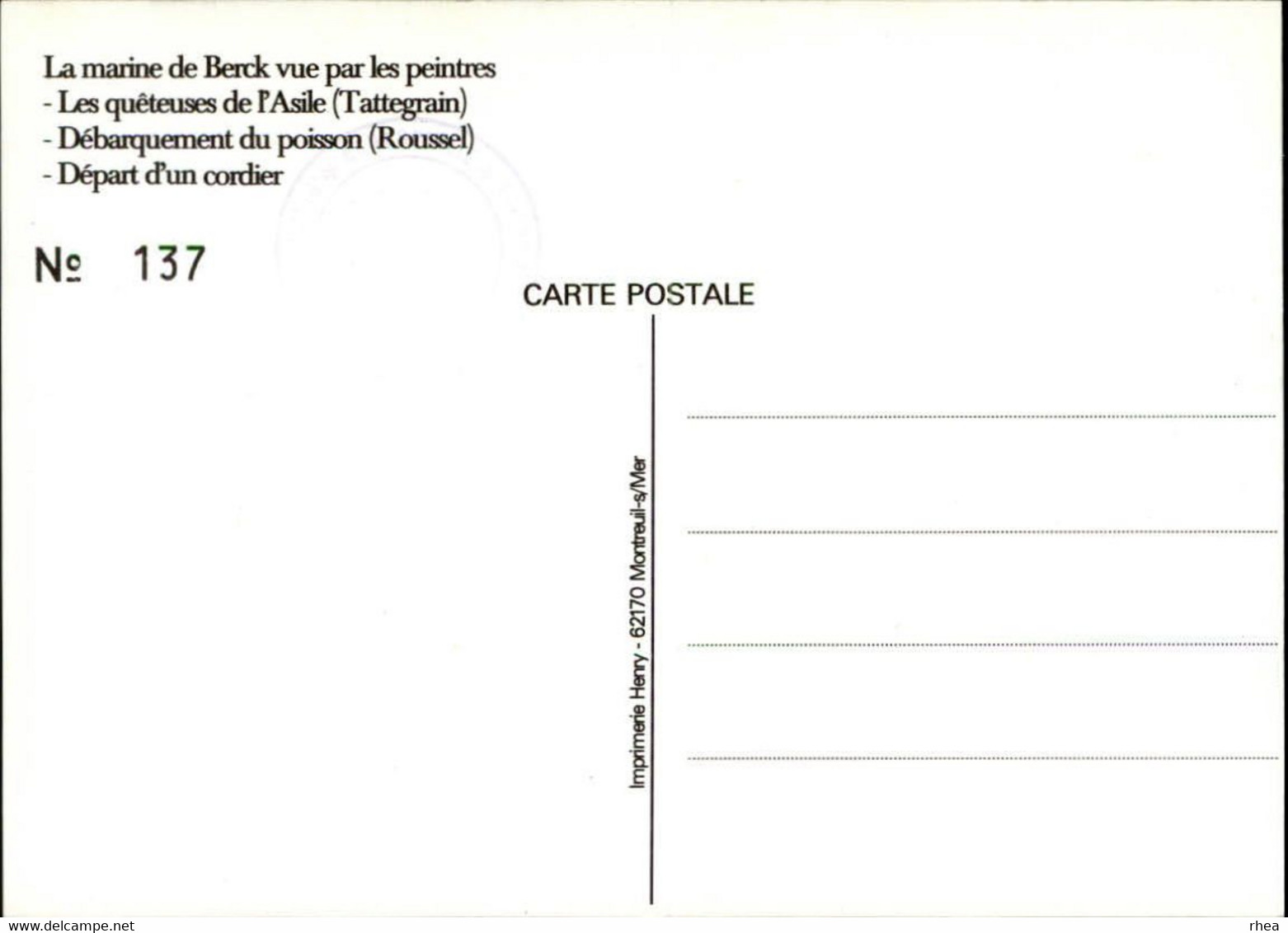 SALONS DE COLLECTIONS - Bourse D'échanges - Salon De Cartes Postales 1979 - 62 BERCK SUR MER - - Bourses & Salons De Collections