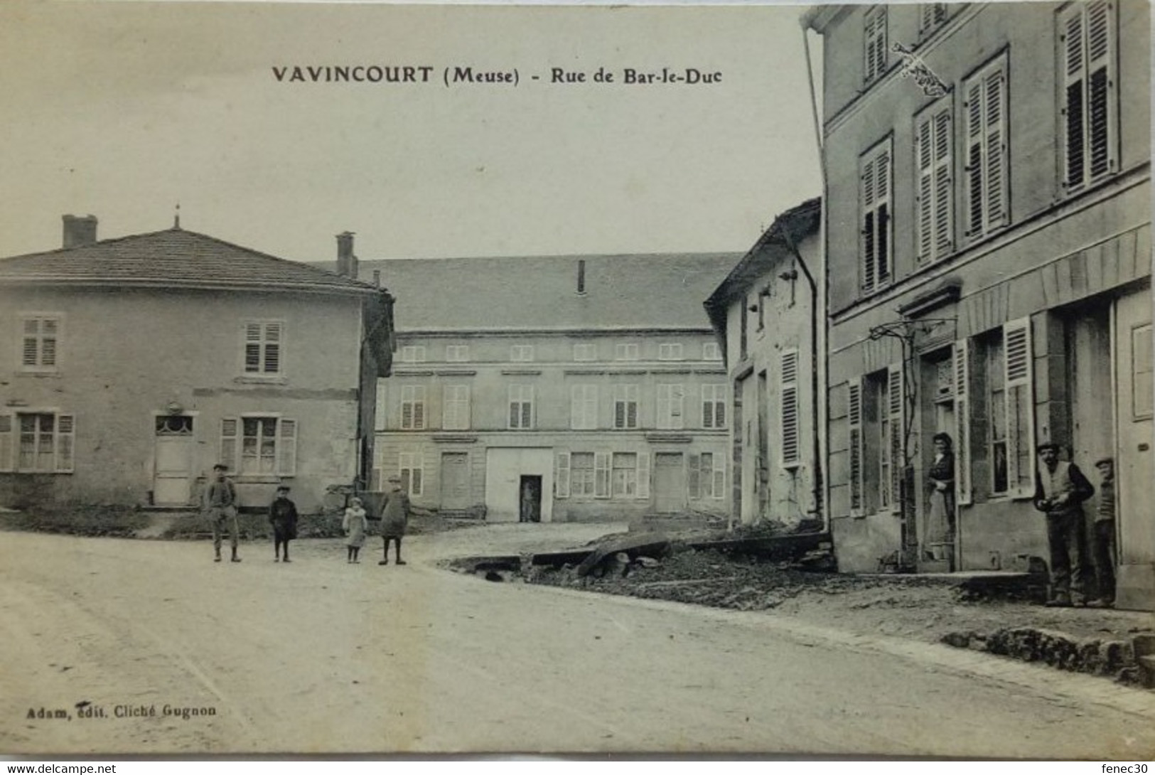 55 / Vavincourt (Meuse) Rue De Bar Le Duc - Vavincourt