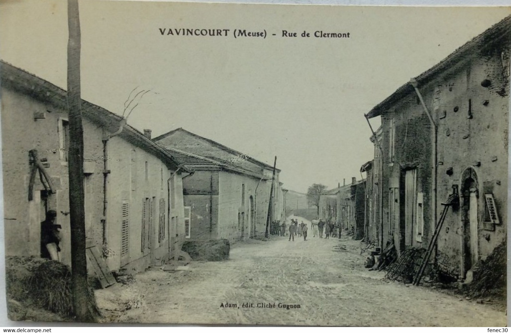 55 / Vavincourt (Meuse) Rue De Clermont - Vavincourt