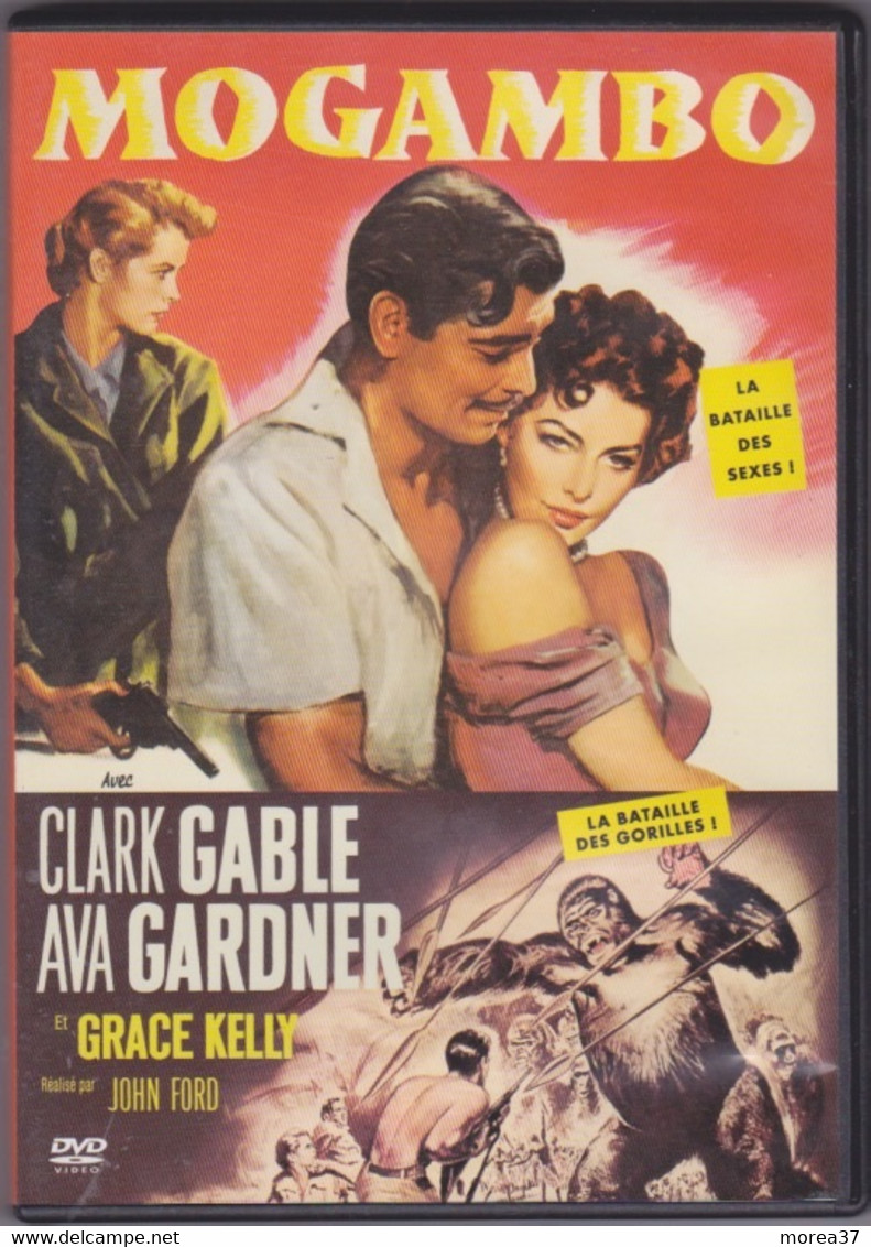 MOGAMBO Avec CLARK GABLE , GRACE KELLY , AVA GARNER    C14   C30 - Classiques