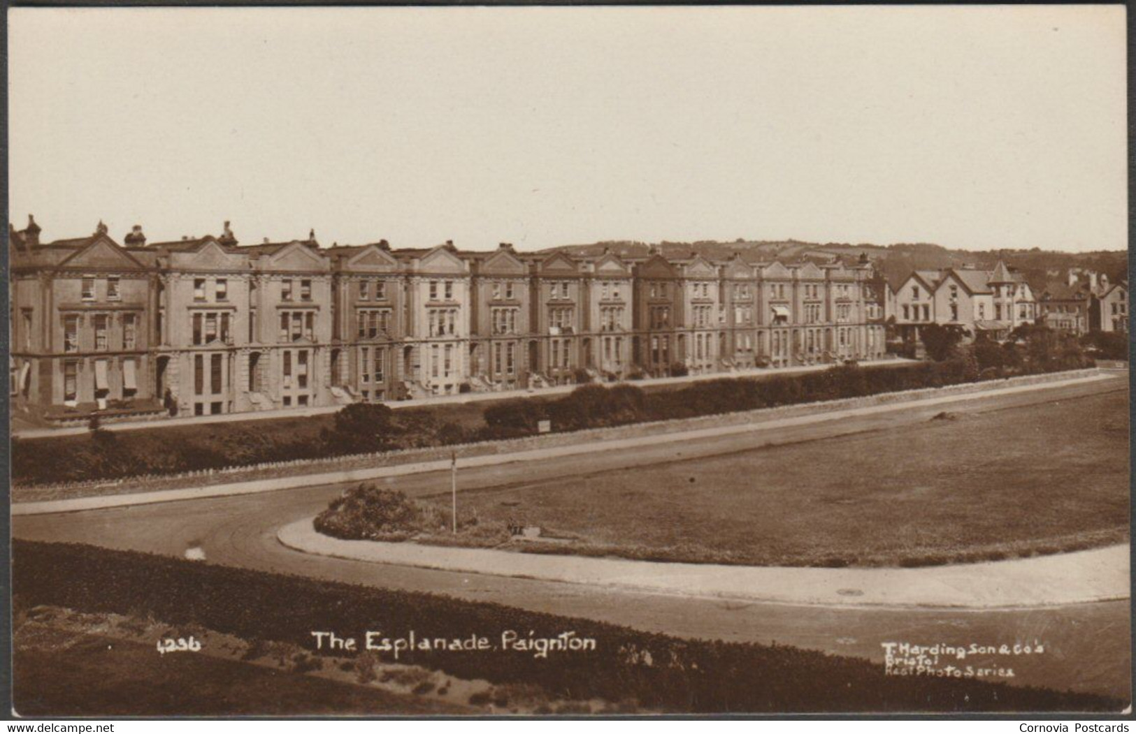 The Esplanade, Paignton, Devon, C.1910s - Harding RP Postcard - Paignton