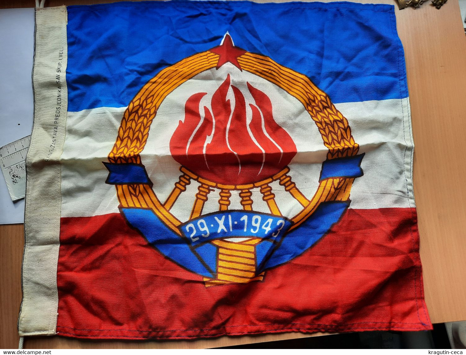 YUGOSLAVIA JNA JRM ARMY NAVY Flag President federal assembly NAVAL MARINE FLAGGE