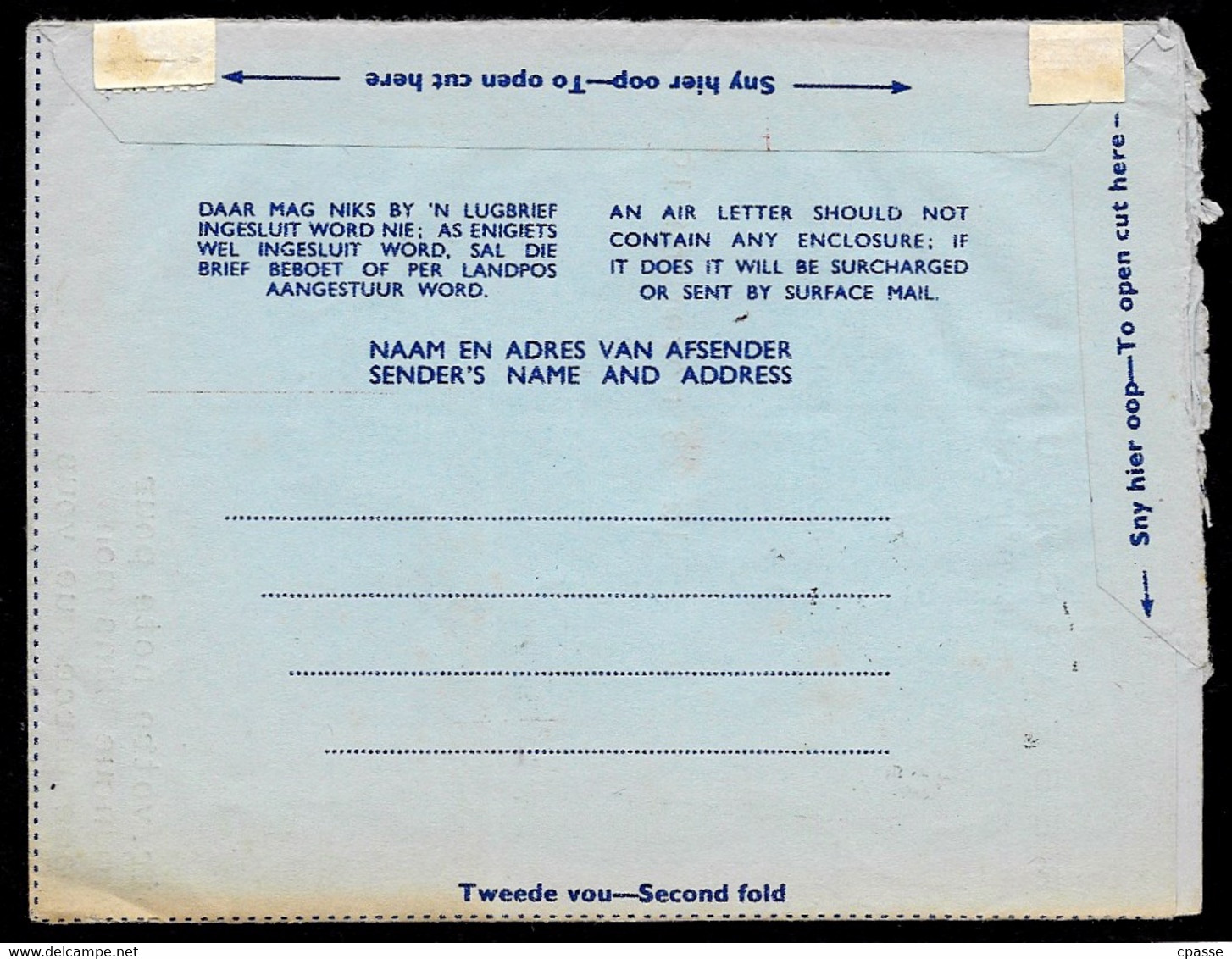 1967 Aérogramme South-Africa (Palynological Research Unit BLOEMFONTEIN Department Of Botany) Pour Dakar Sénégal - Posta Aerea