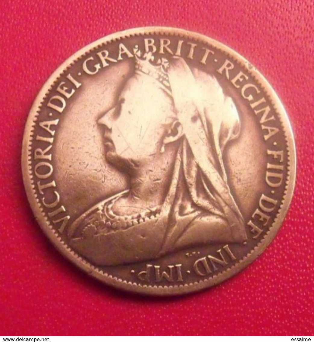 Grande-Bretagne. 1 One Penny 1901. Victoria - 20 Pence