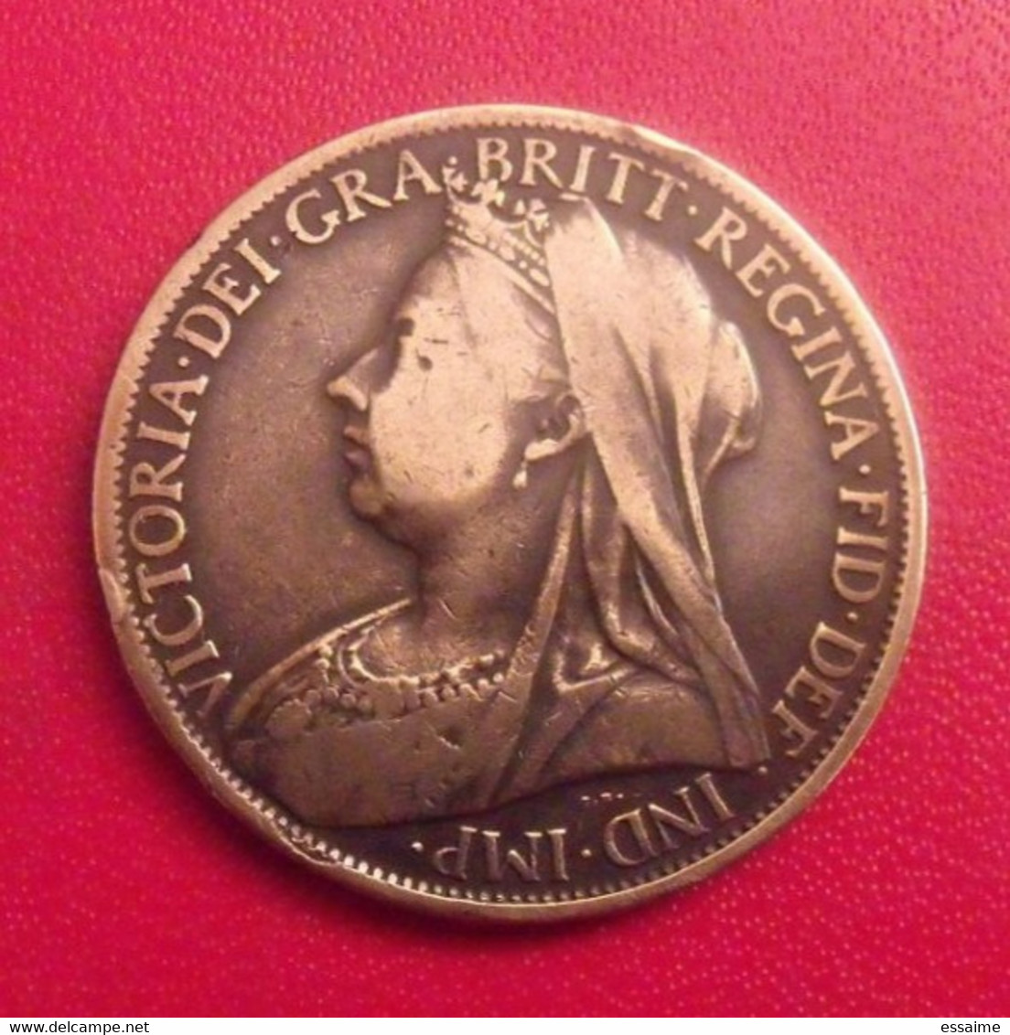 Grande-Bretagne. 1 One Penny 1901. Victoria - 20 Pence