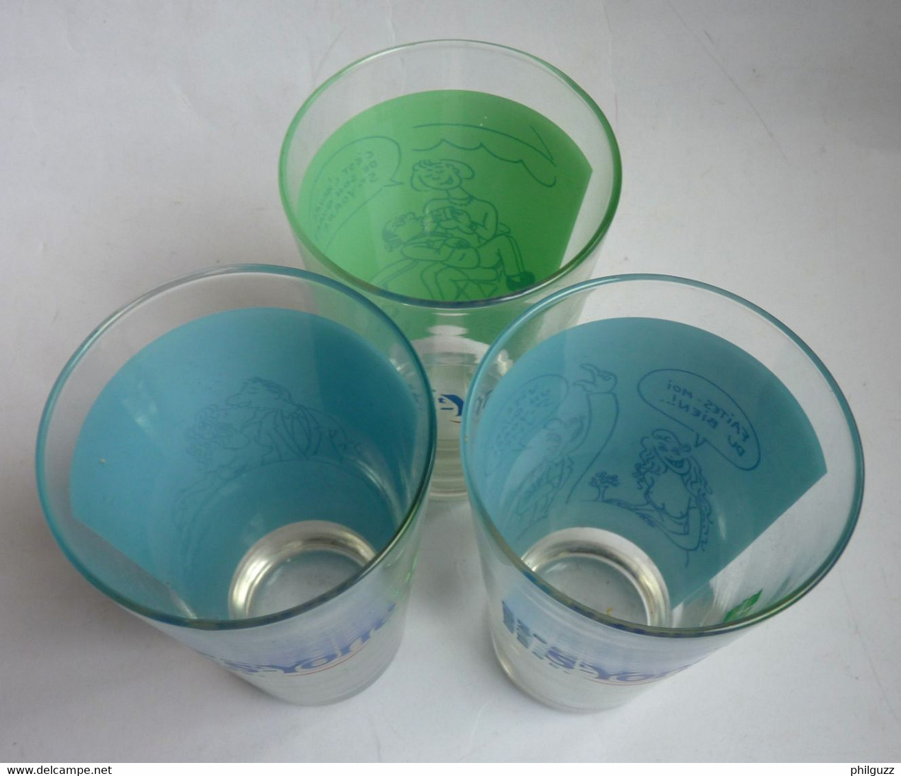 3 Verres WOLINSKY VICHY ST YORRE - VERRE - 2000 - Art De La Table