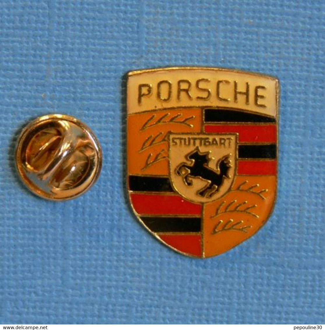 1 PIN'S //  ** LOGO / PORSCHE STUTTGART ** - Porsche