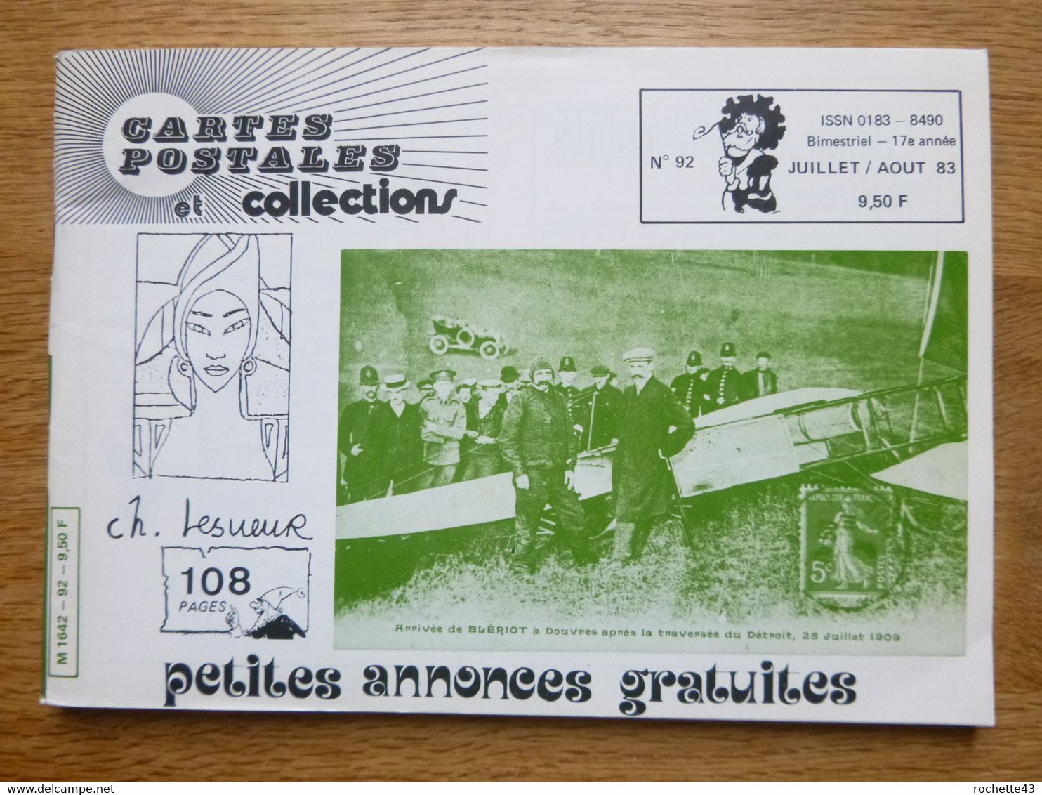 Magazine Cartes Postales Et Collections 1983 N° 92 - Ecoles Vétérinaires - Les Violettes De Toulouse - Französisch