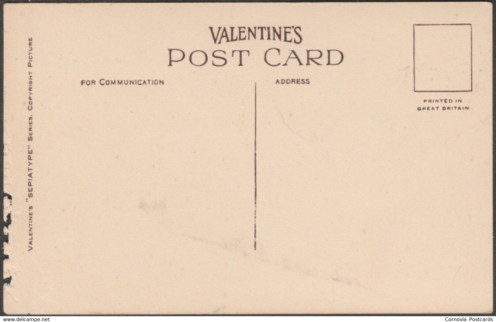 The Dam, Lake Vrynwy, Montgomeryshire, C.1930 - Valentine's Postcard - Montgomeryshire