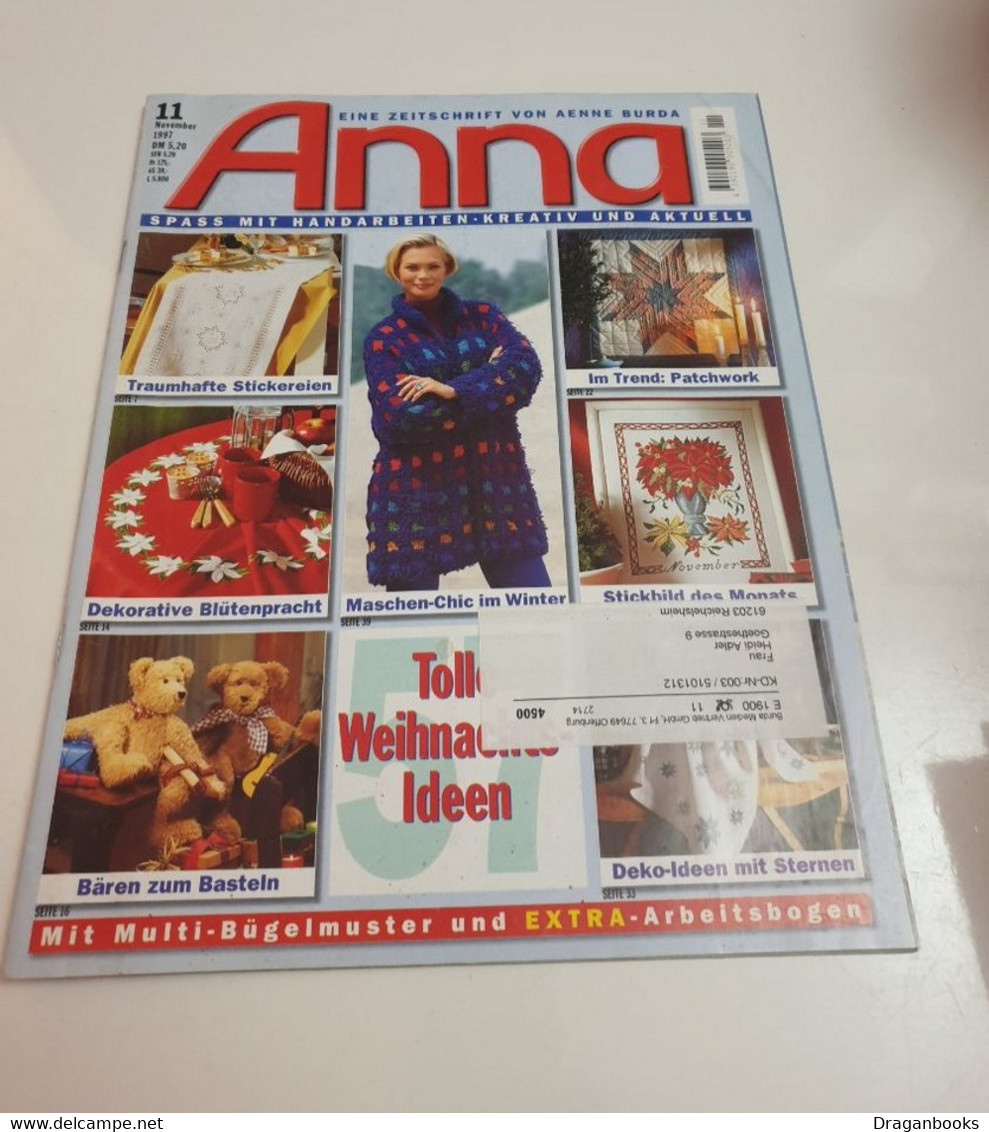 Anna 11/1997 - Kleding