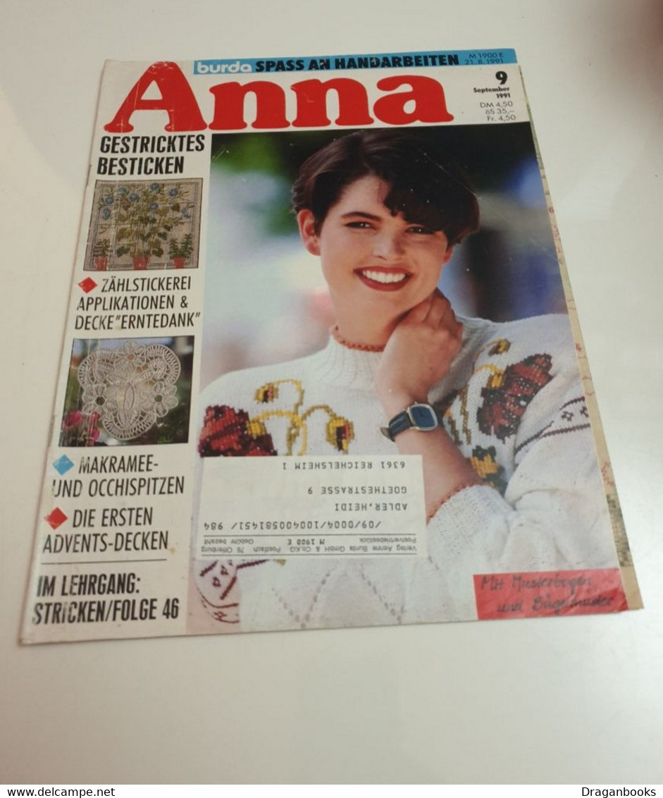 Anna 9/1991 - Handarbeit