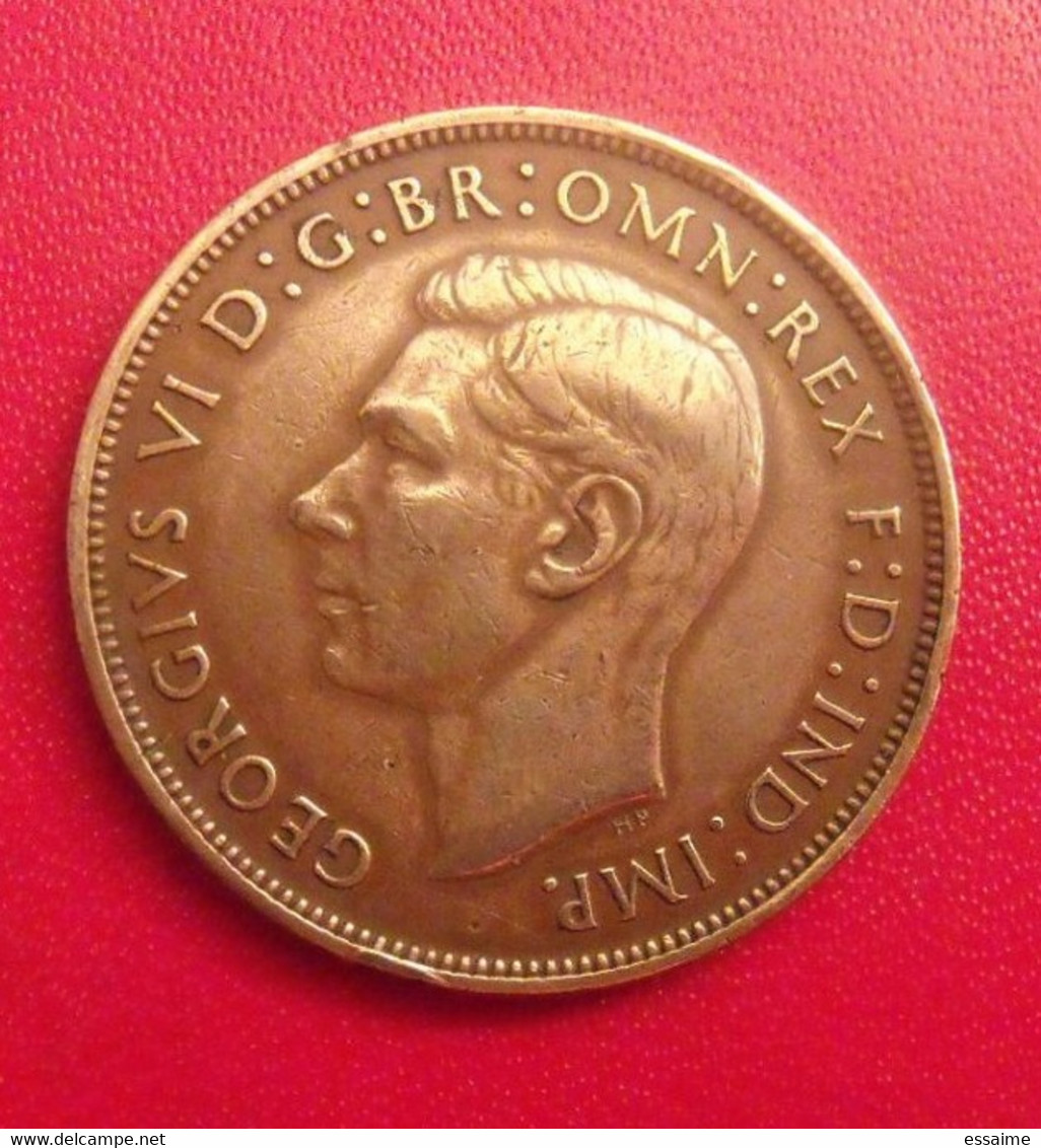 Grande-Bretagne. 1 One Penny 1937. Georges VI - Autres & Non Classés