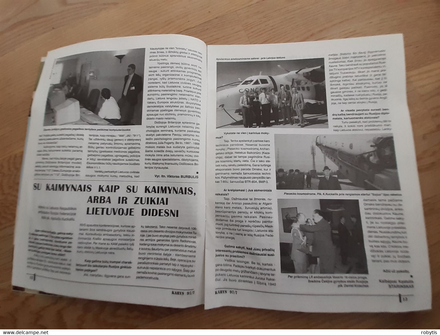 Lithuania Litauen  Magazine Warior 1997 - Other & Unclassified