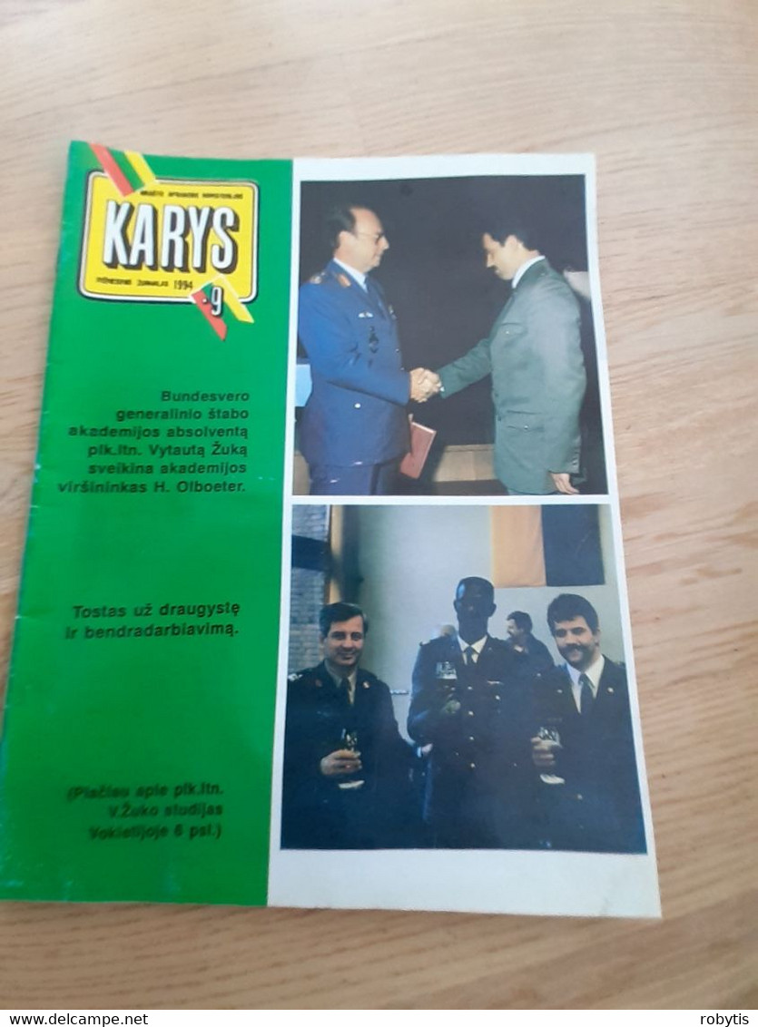 Lithuania Litauen  Magazine Warior 1994 - Otros & Sin Clasificación