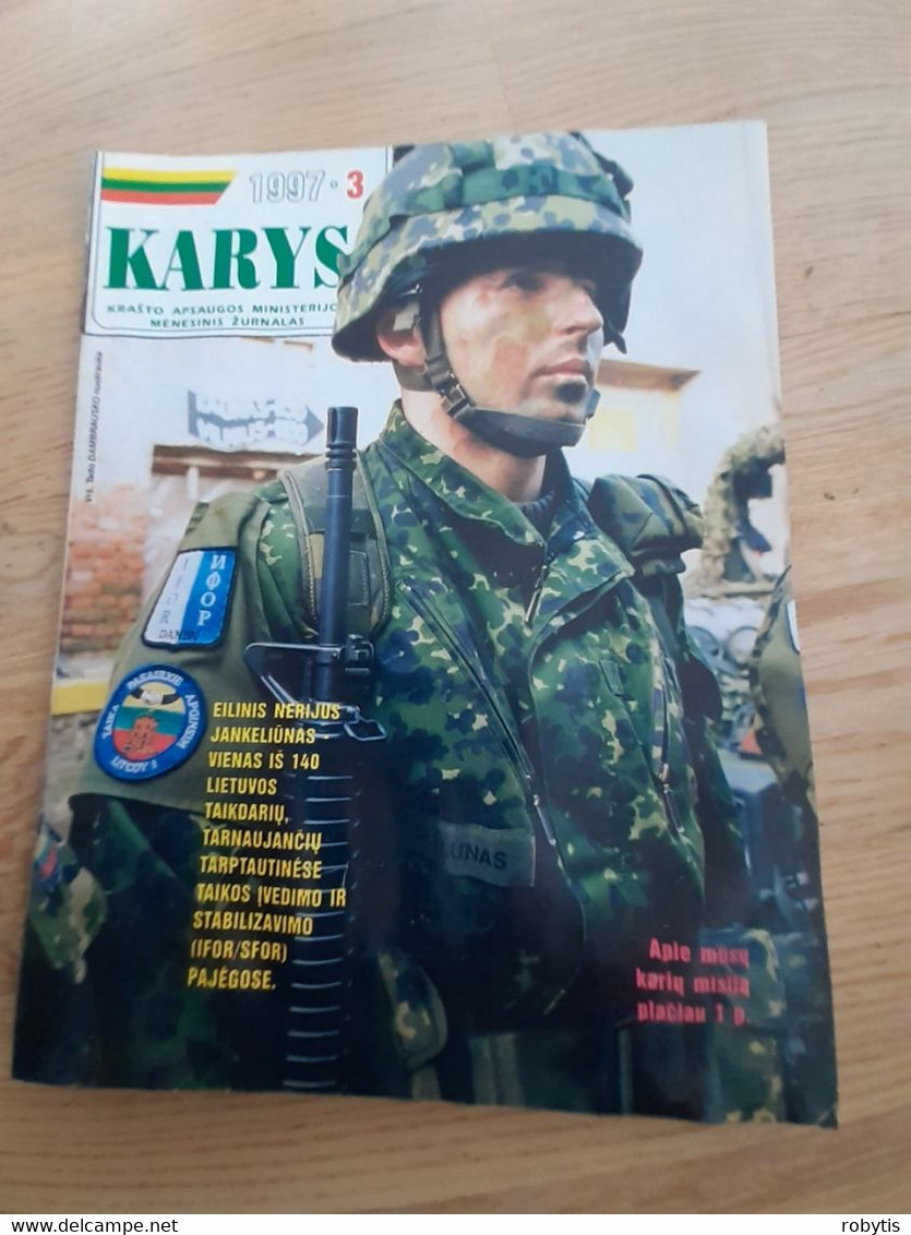 Lithuania Litauen  Magazine Warior 1997 - Andere & Zonder Classificatie