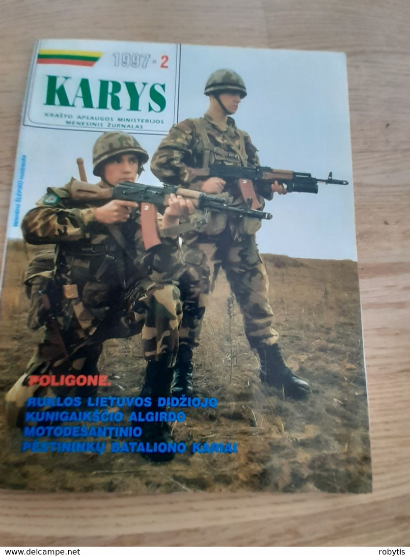 Lithuania Litauen  Magazine Warior 1997 - Autres & Non Classés