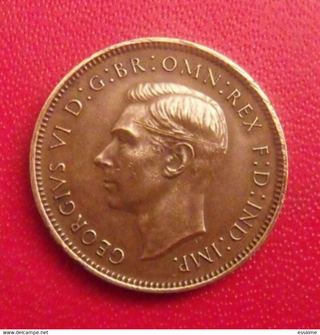 Grande-Bretagne. Farthing 1946. Georges VI - Andere & Zonder Classificatie