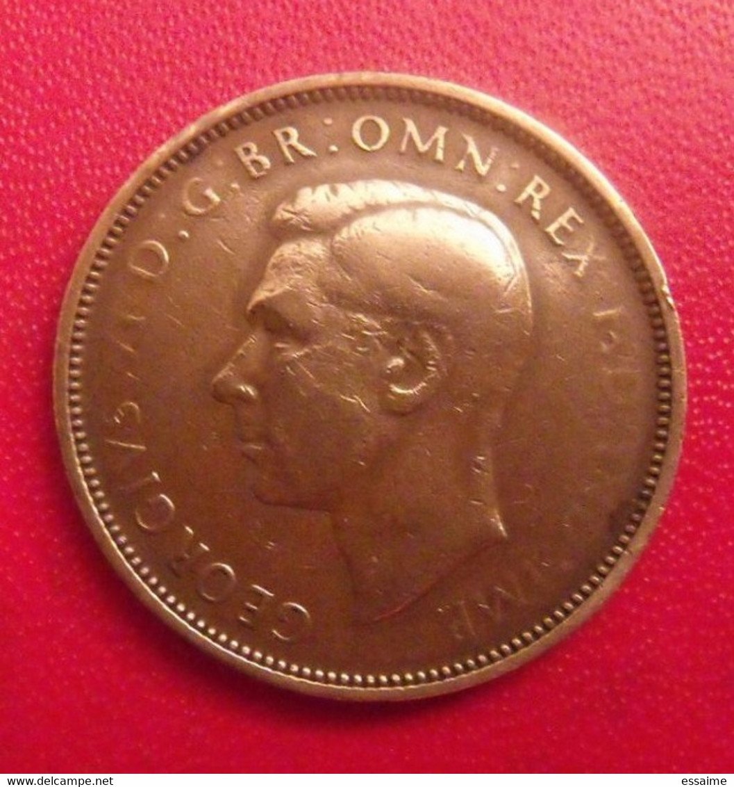 Grande-Bretagne. 1/2 Half Penny 1940. Georges VI - Otros & Sin Clasificación