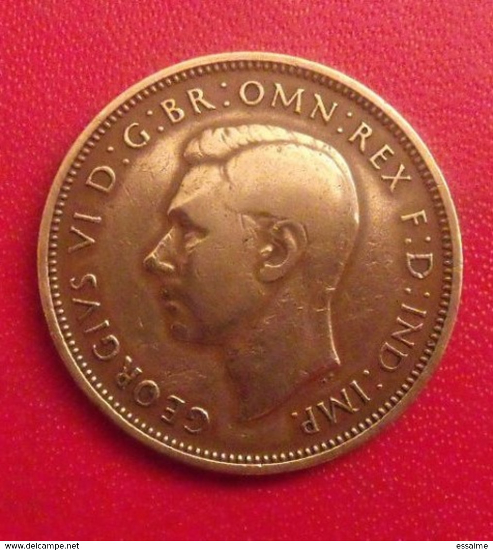 Grande-Bretagne. 1/2 Half Penny 1938. Georges VI - Altri & Non Classificati