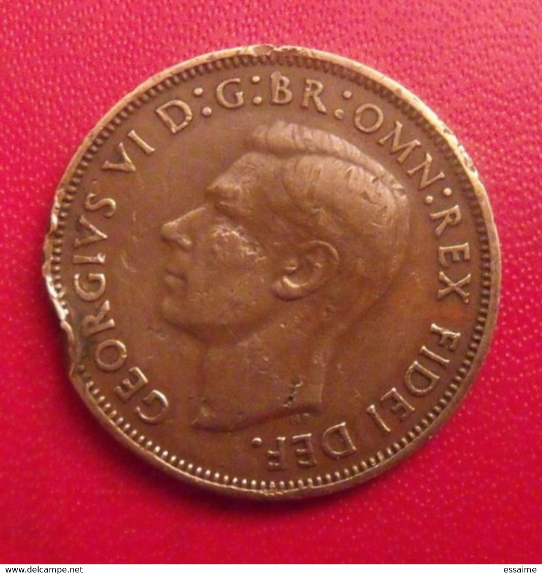 Grande-Bretagne. 1/2 Half Penny 1950. Georges VI - Sonstige & Ohne Zuordnung