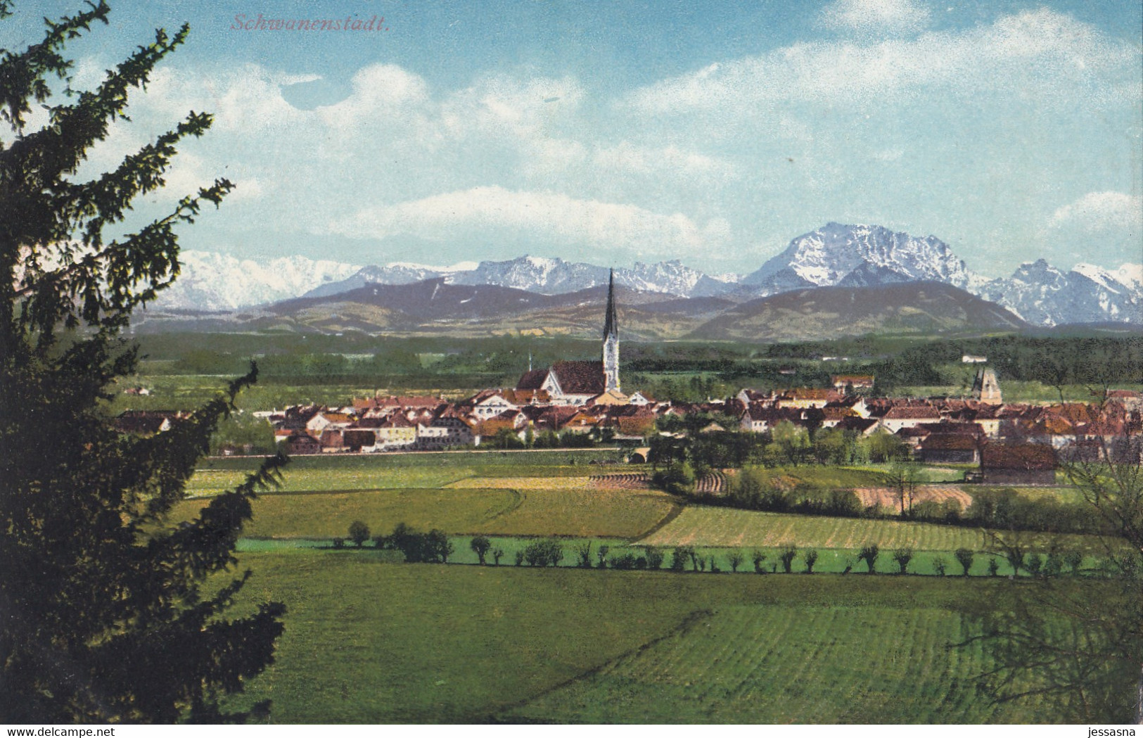 AK - OÖ - Schwanenstadt - 1907 - Vöcklabruck