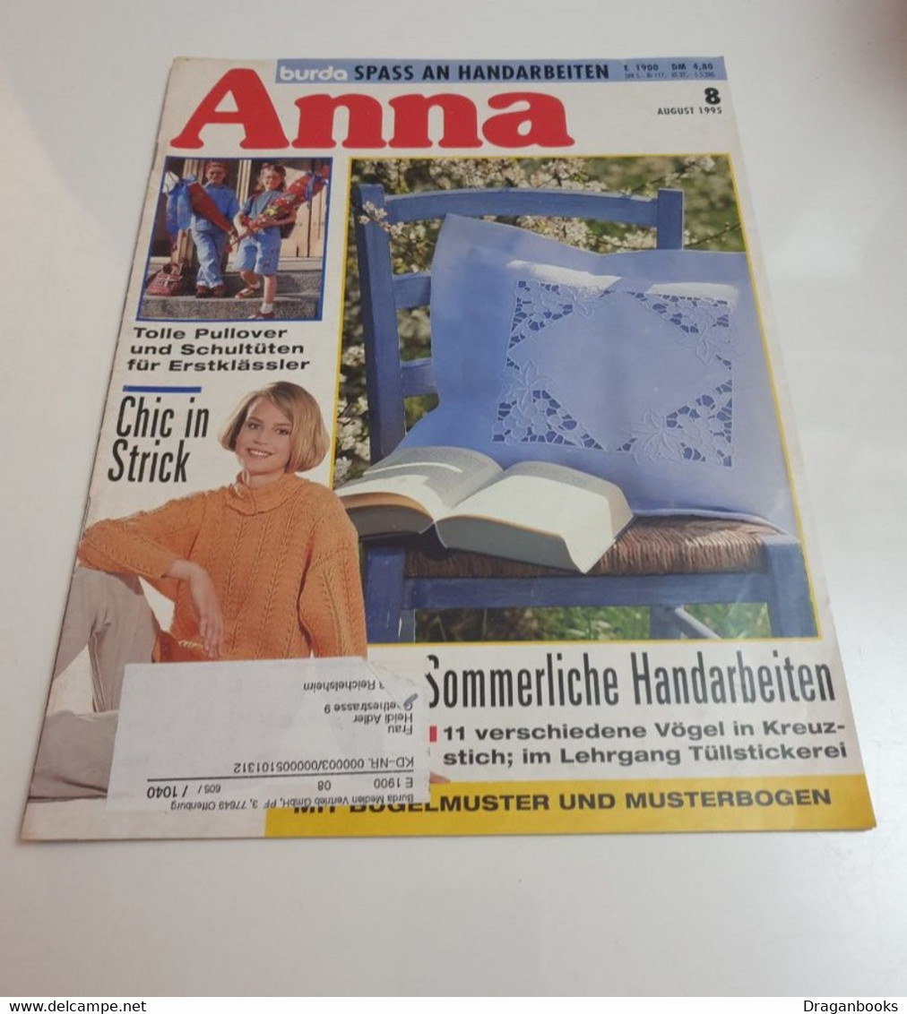Anna 8/1995 - Kleding
