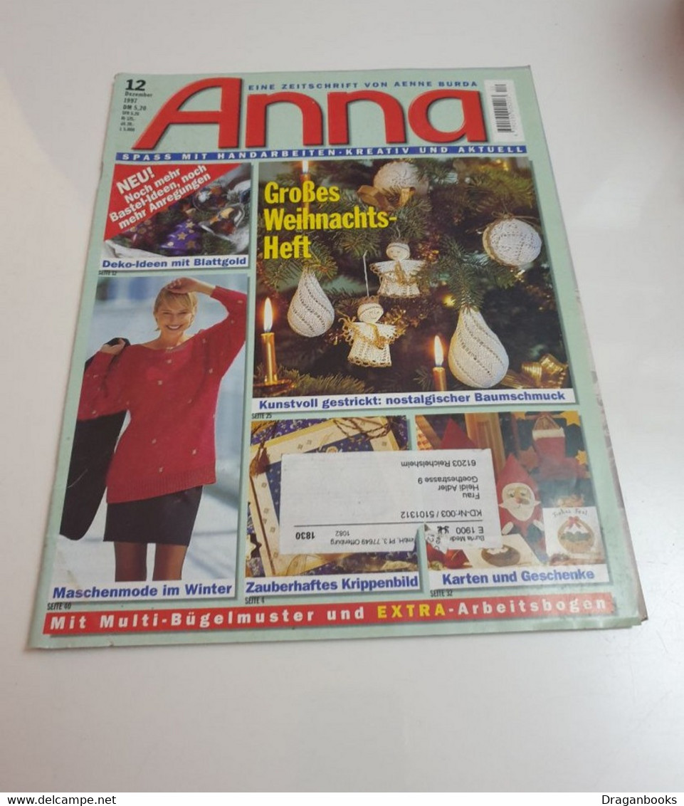 Anna 12/1997 - Sewing